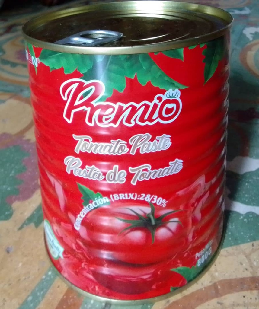 Pasta de Tomate 800 g Premio